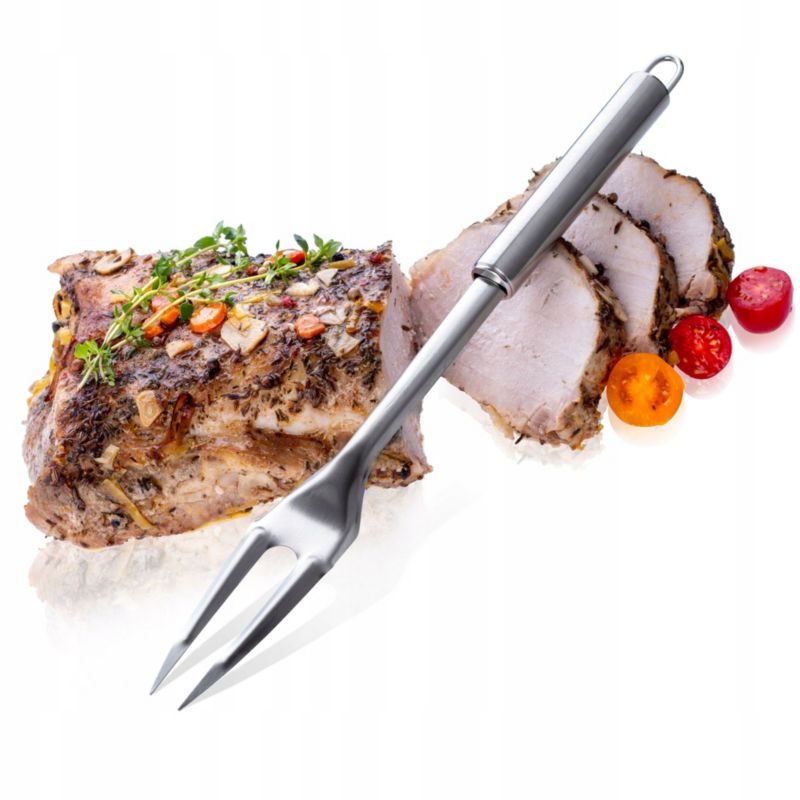 Widelec KADAX Wędlin Do mięsa Grill Stal Nierdzewna 33cm 1szt.