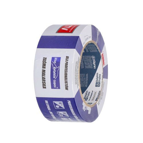 Wielopak taśm malarskich dla Wykonawców Blue Dolphin 6 x 48mm x 50m 6szt.
