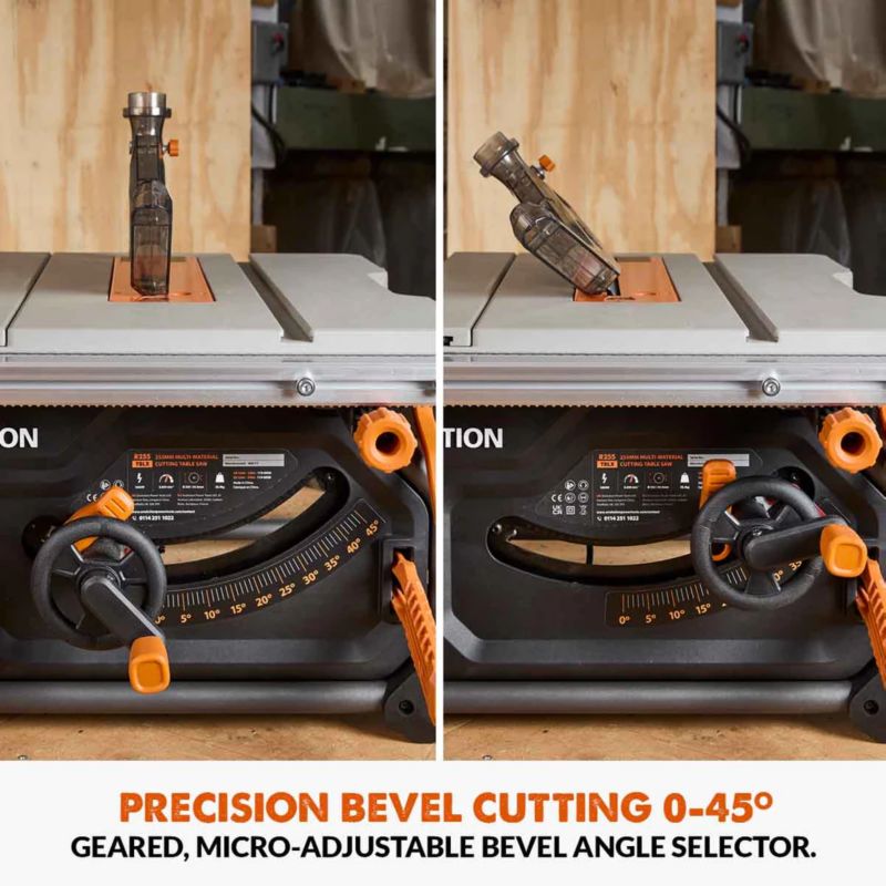 Wielozadaniowa piła stołowa Evolution R255TBL+ z tarczą 255mm/28z - 1 szt.