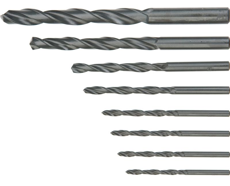 Wiertła do metalu Top Tools 3.0, 4.0, 5.0, 6.0, 7.0, 8.0, 9.0, 10.0 mm 1 kpl.