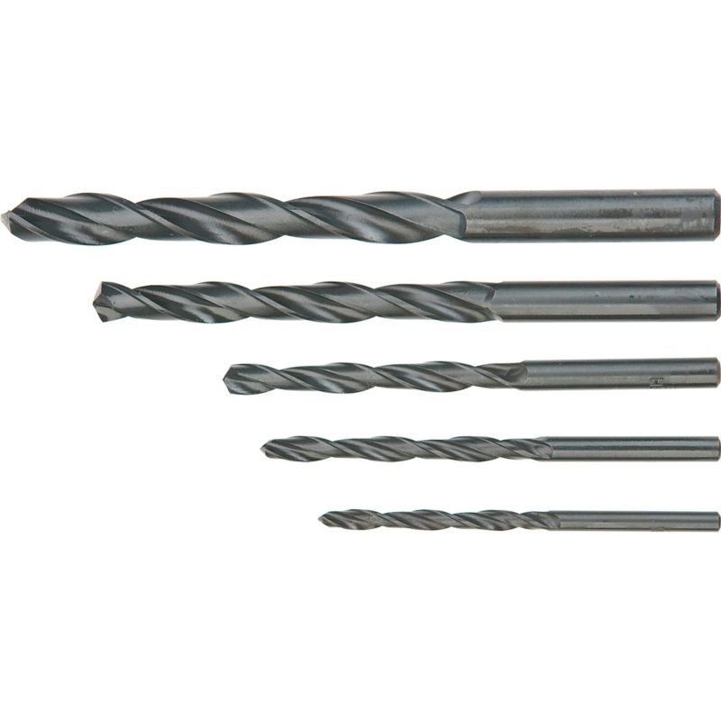 Wiertła do metalu Top Tools 4.0, 5.0, 6.0, 8.0, 10.0 mm 1 kpl.