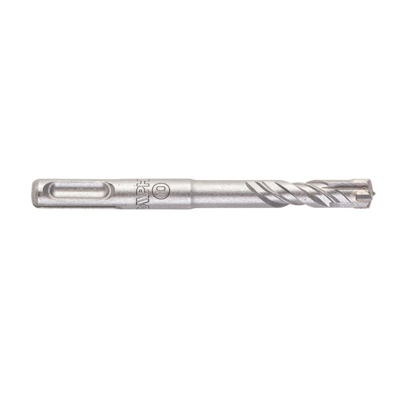 Wiertło do betonu zbrojonego, komórkowego GRAPHITE SDS Plus 10 x 110 mm, quatro, S4, 1 szt