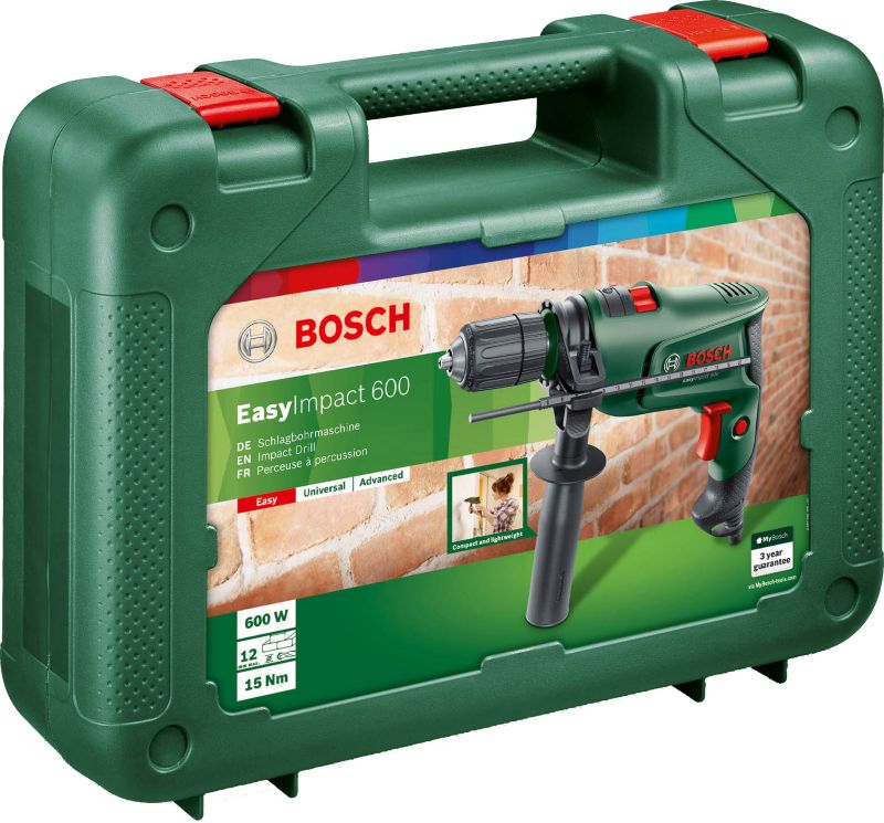 Wiertarka udarowa Bosch EasyImpact 600 W | Majsterkowanie w Castoramie