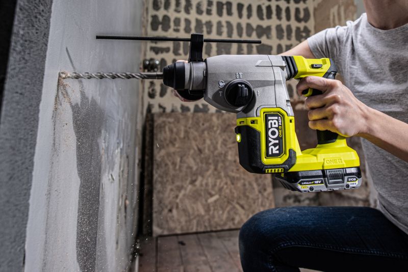 Wiertarka udarowa młotowiertarka SDS+ Ryobi RSDS18X-0 One+ 18V HP bezszczotkowa akumulatorowa