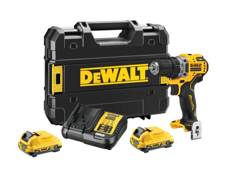 Wiertarko-wkrętarka DeWalt 12 V XR 2 x 2 Ah