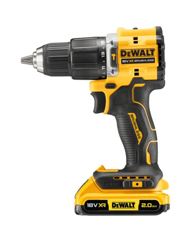 Wiertarko-wkrętarka DeWalt 18 V DCD100YD2T 2 x 2,0 Ah