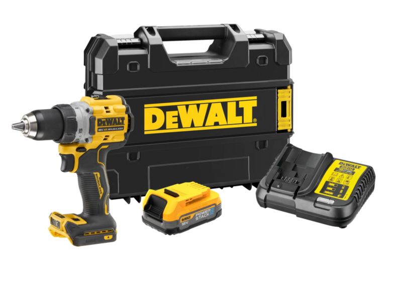 Wiertarko-wkrętarka DeWalt 18 V Powerstack 1,7 Ah