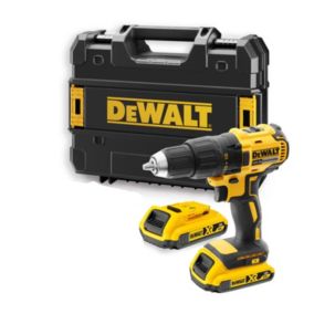 Wiertarko-wkrętarka DeWalt DCD777D2T 18 V 2 x 2,0 Ah z akumulatorem i ładowarką