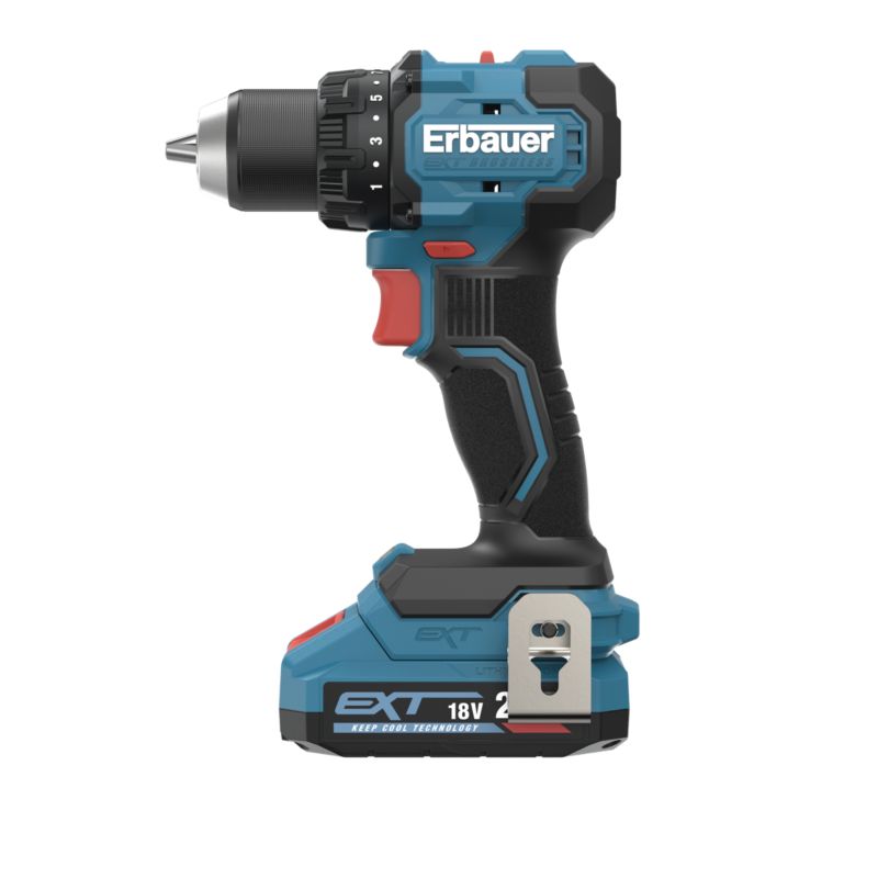 Wiertarko-wkrętarka Erbauer G2 18 V 1 x 2 Ah