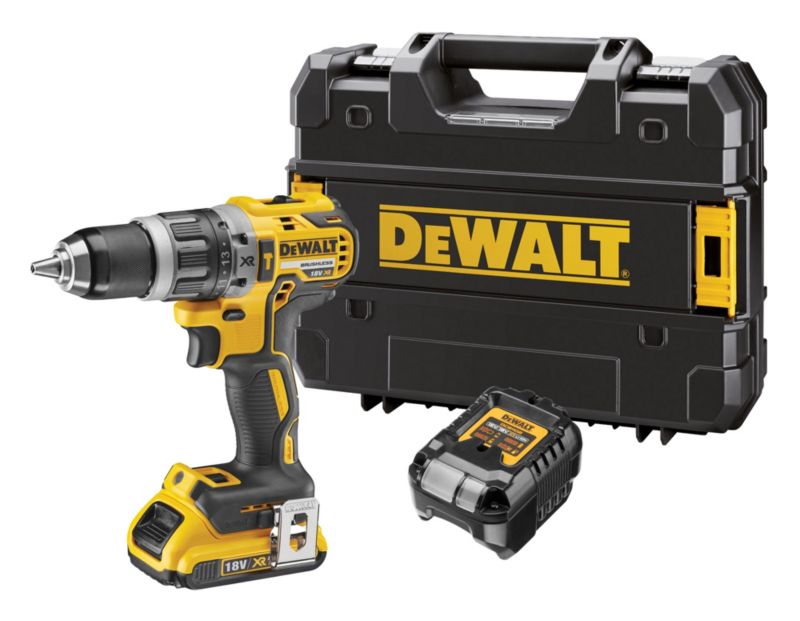 Wiertarko-wkrętarka udarowa DeWalt DCD796D1T-QW 18V 1 x 2Ah