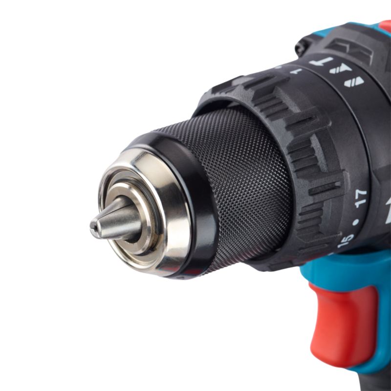 Wiertarko-wkrętarka + zakrętarka udarowa Erbauer G2 18 V 2 x 4,0 Ah