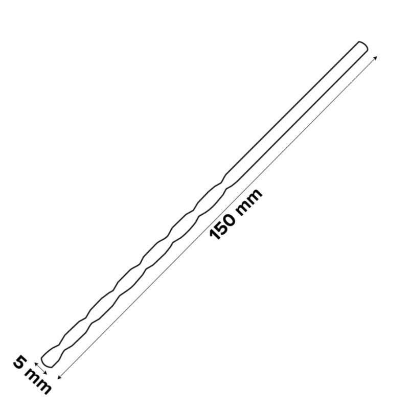 Wiertło do betonu Erbauer 5 x 150 mm srebrny