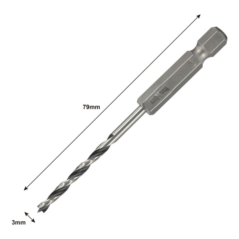 Wiertło do drewna Mac Allister 3 mm