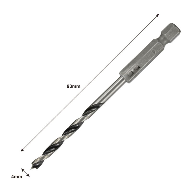 Wiertło do drewna Mac Allister 4 mm