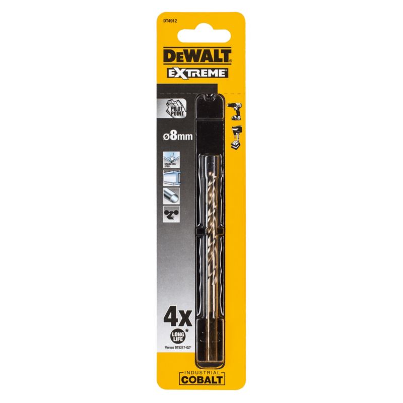 Wiertło do metalu DeWalt Extreme Cobalt 8,0 mm