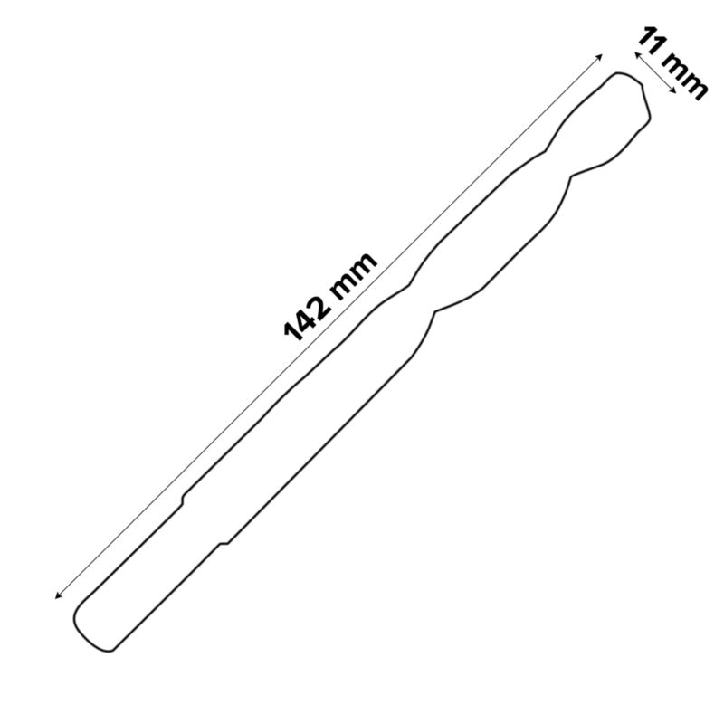 Wiertło HSS Universal fit 11 mm