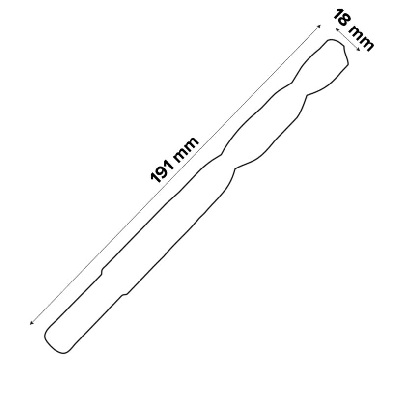 Wiertło HSS Universal fit 18 mm
