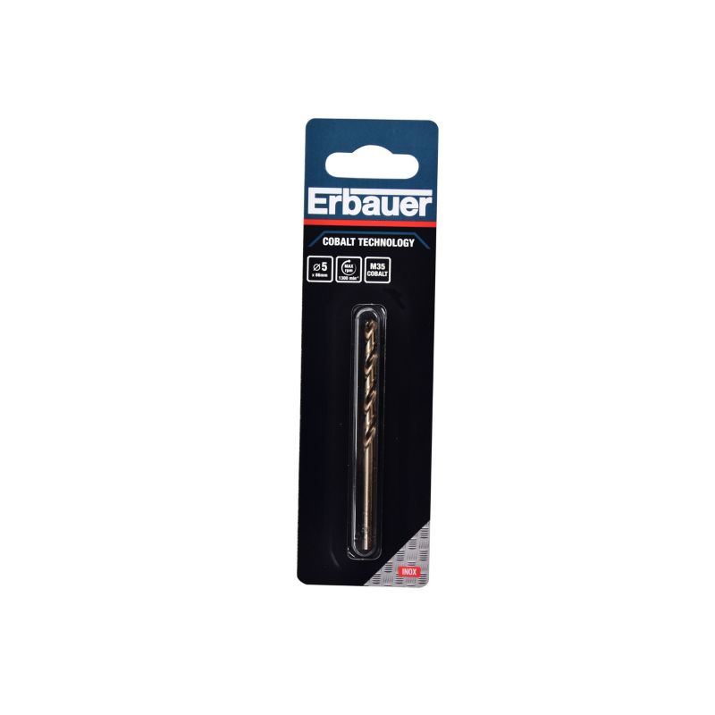 Wiertło kobaltowe Erbauer do metalu 5 x 86 mm