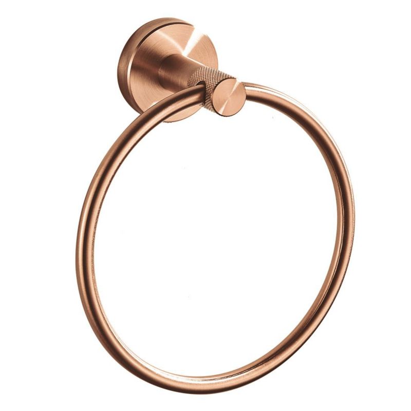 Wieszak Łazienkowy Rea Ring 6610 Modern Miedź Szczotkowana 6,5X15,5X18Cm 1Szt