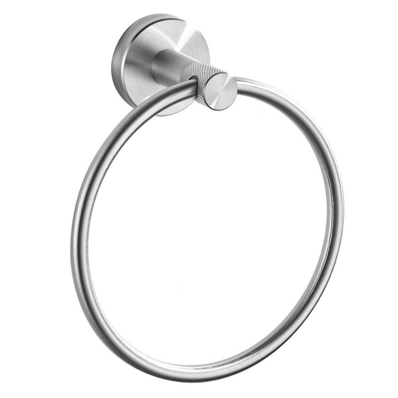 Wieszak Łazienkowy Rea Ring 6610 Modern Stal Szczotkowana 6,5X15,5X18Cm 1Szt