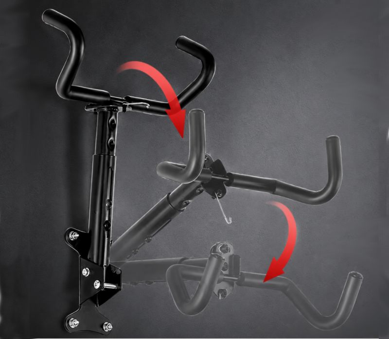 Wieszak ścienny na rower uchwyt naścienny rowerowy mocny hak regulowany Fixem 1szt