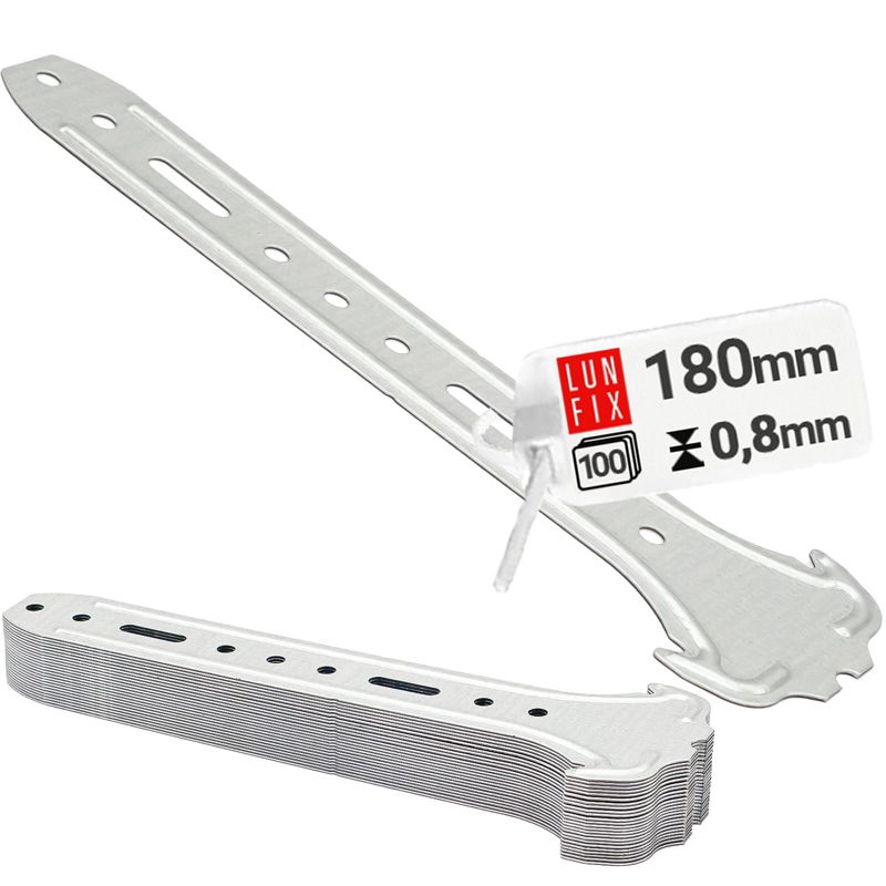 Wieszak do sufitów podwieszanych Lun Fix grzybek 180 0,8 mm 100szt.
