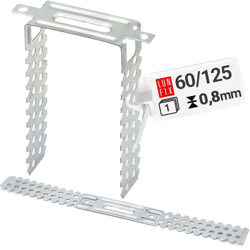 Wieszak do sufitów podwieszanych Lun Fix płaski 60x125 0,8 mm 1szt.