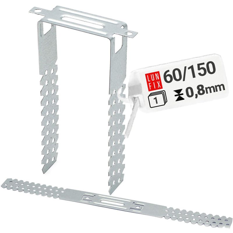 Wieszak do sufitów podwieszanych Lun Fix płaski 60x150 0,8 mm 1szt.