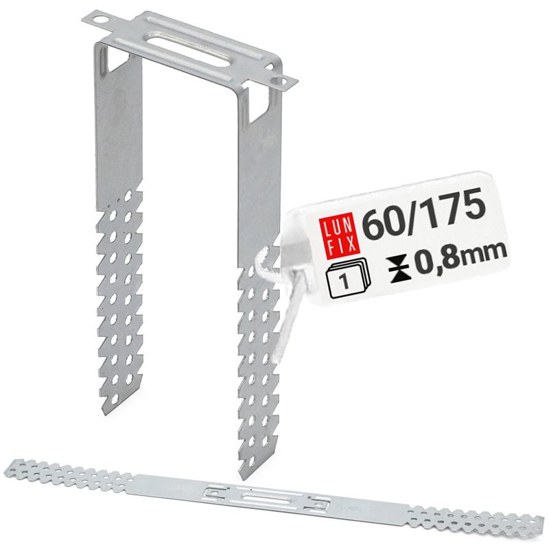 Wieszak do sufitów podwieszanych Lun Fix płaski 60x175 0,8 mm 1szt.