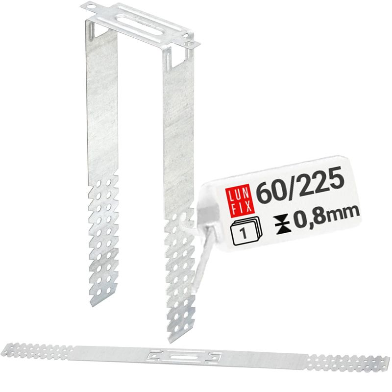 Wieszak do sufitów podwieszanych Lun Fix płaski 60x225 0,8 mm 1szt.