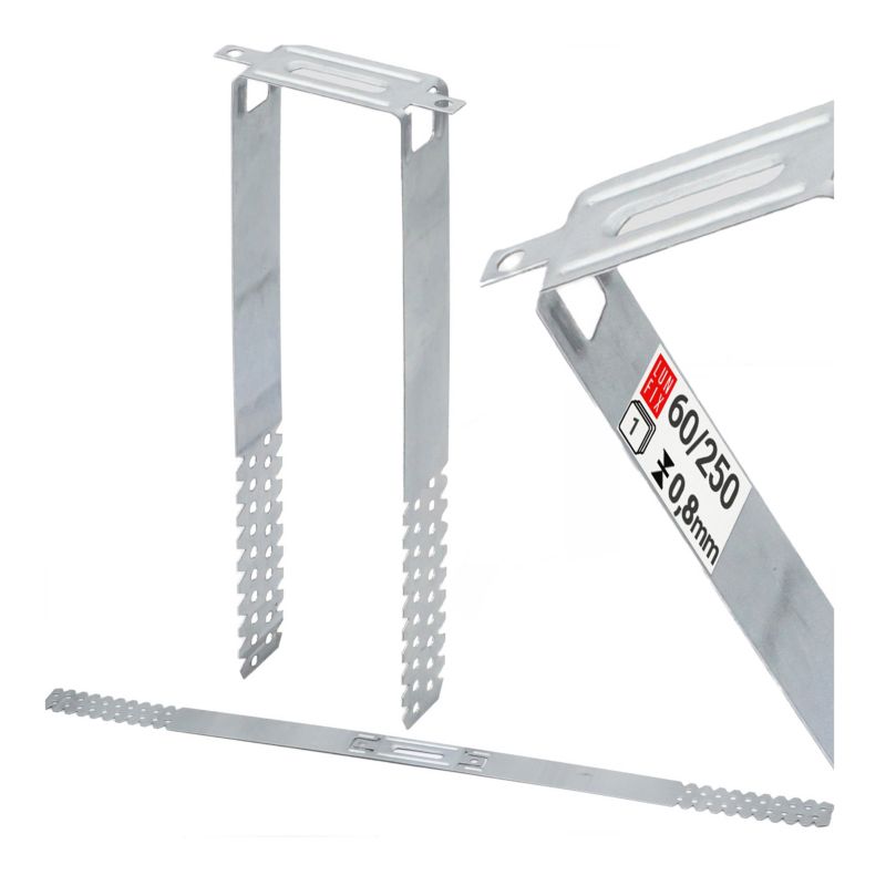Wieszak do sufitów podwieszanych Lun Fix płaski 60x250 0,8 mm 1szt.