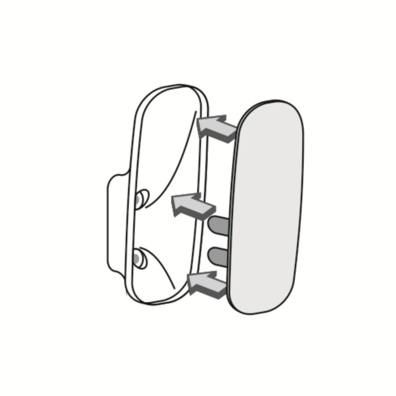 Wieszak meblowy Gamet Cameleon biały