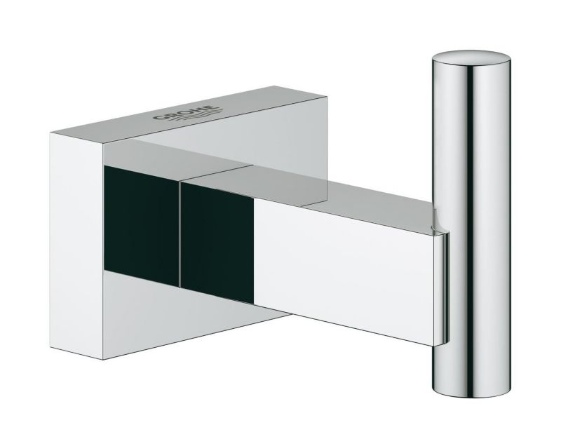 Wieszak na płaszcz kąpielowy Grohe Essentials chrom StarLight, ścienny montaż, 1 szt.