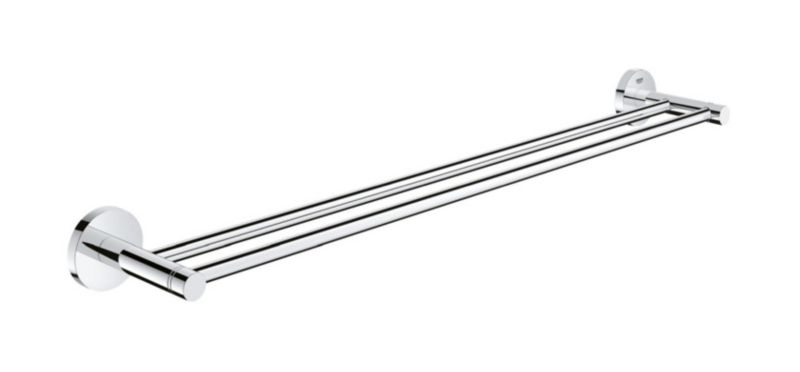 Wieszak na ręcznik Grohe Essentials chromowany, dł. 65,4 cm, ukryte mocowanie, 1 szt.