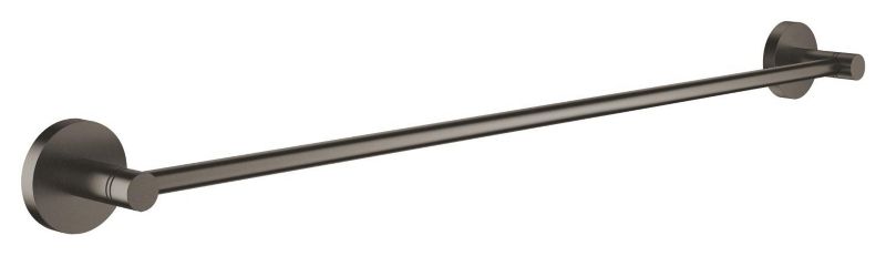 Wieszak na ręcznik kąpielowy GROHE Essentials brushed hard graphite 1 szt.