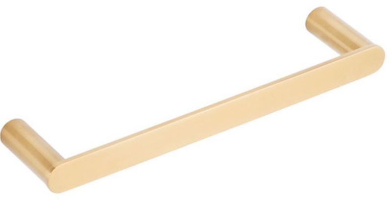 Wieszak na ręcznik KFA Armatura 24 cm ścienny złoty szczotkowany stal nierdzewna 1 szt.