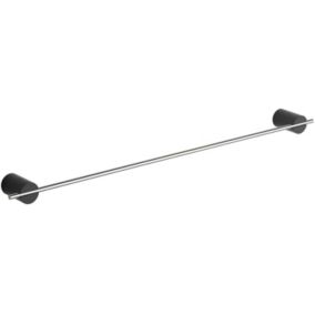 wieszak na ręcznik Mexen Aron czarny/chrom 60 cm 1 szt.