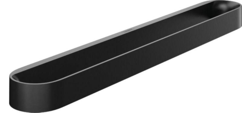 Wieszak na ręczniki Hansgrohe WallStoris ścienny czarny matowy metalowy 1 szt.