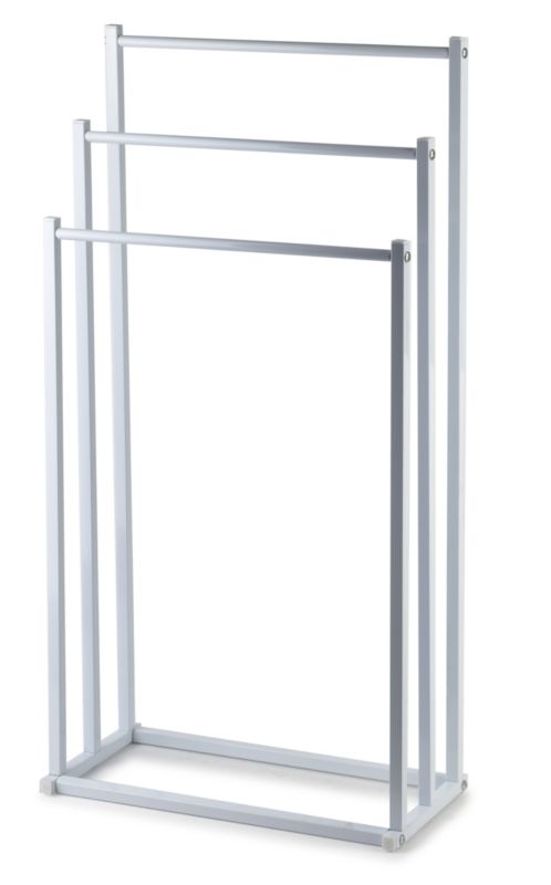 Wieszak na ręczniki metalowy Mondex ZAC WHITE 44x21x86 cm biały 1 szt.