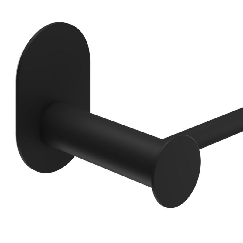 Wieszak na ręczniki GoodHome Cavally 40 cm czarny