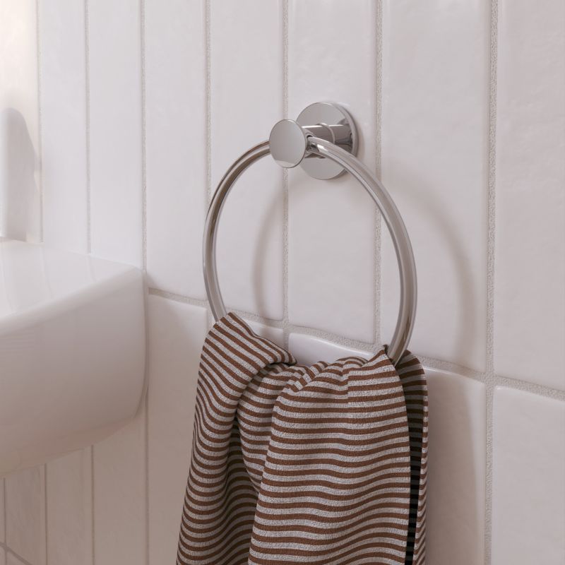 Wieszak na ręczniki GoodHome Cavally 60 cm złoty