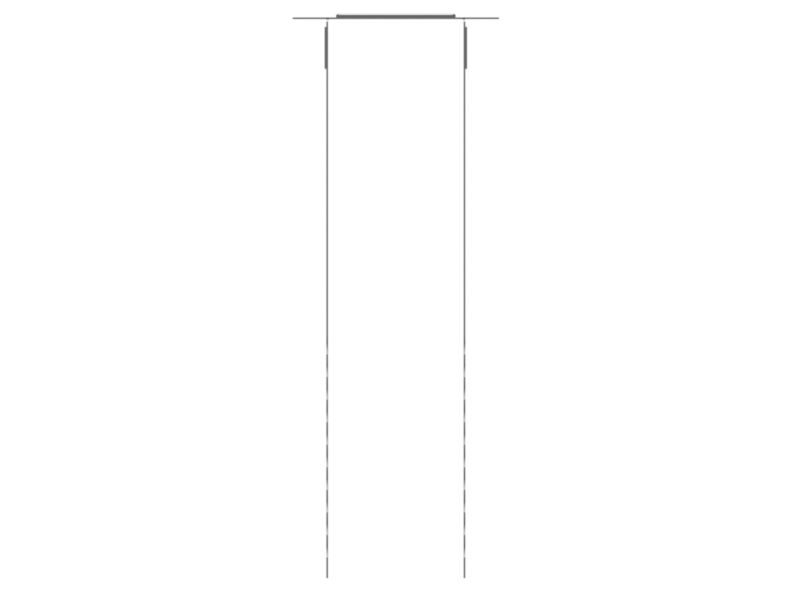 Wieszak płaski Norgips ES 60 x 250 mm 50 szt.