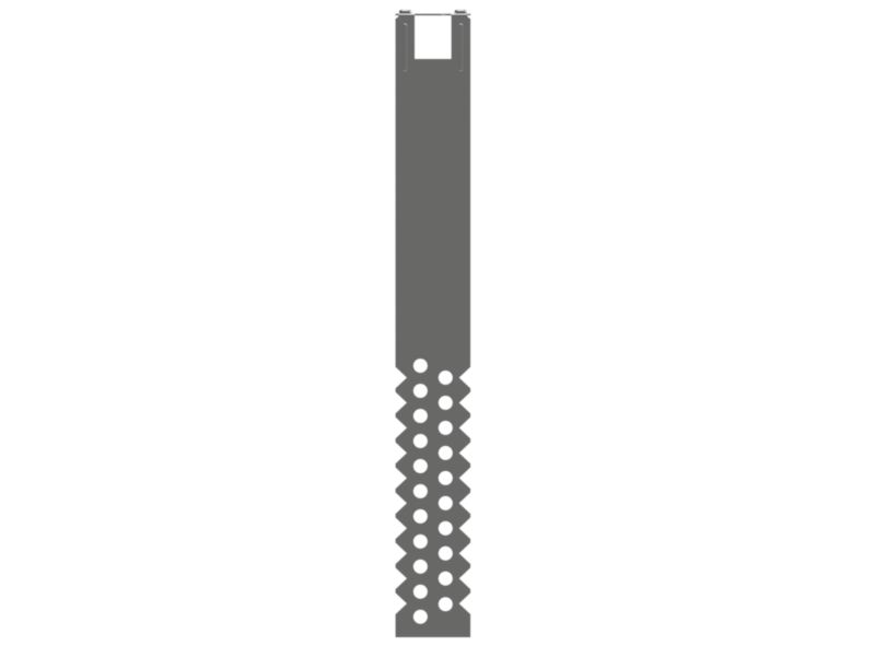 Wieszak płaski Norgips ES 60 x 250 mm 50 szt.