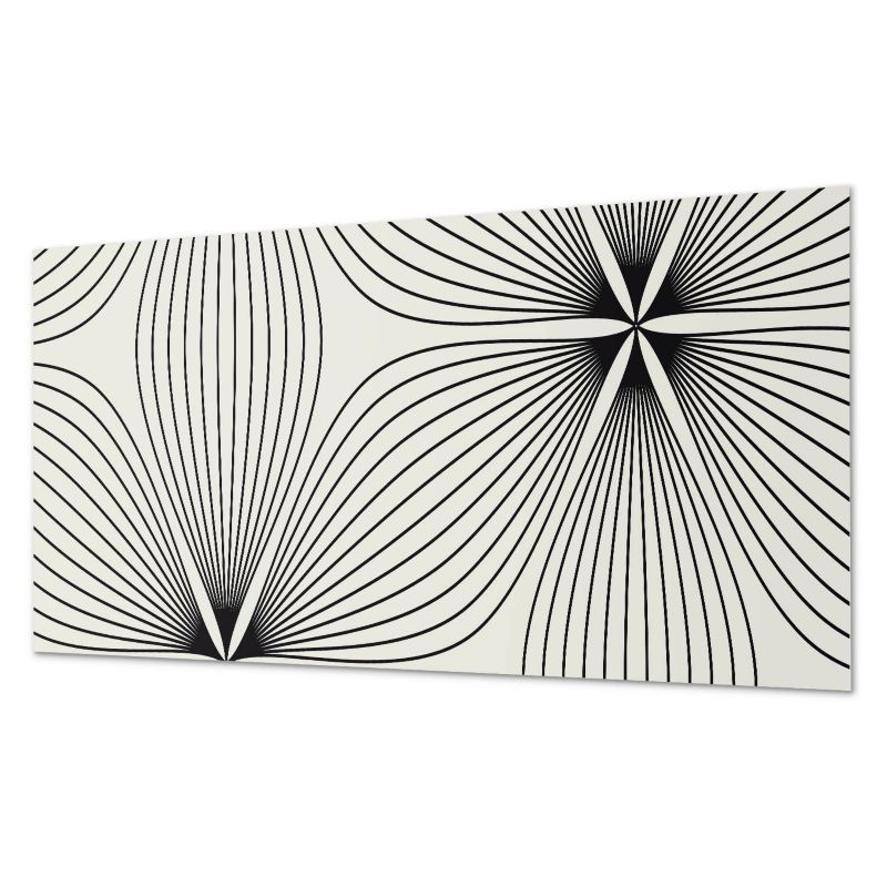 Winylowy Panel Z Grafiką ArtPrintCave 120x60 cm Dynamiczne linie w wzorze 1 szt.