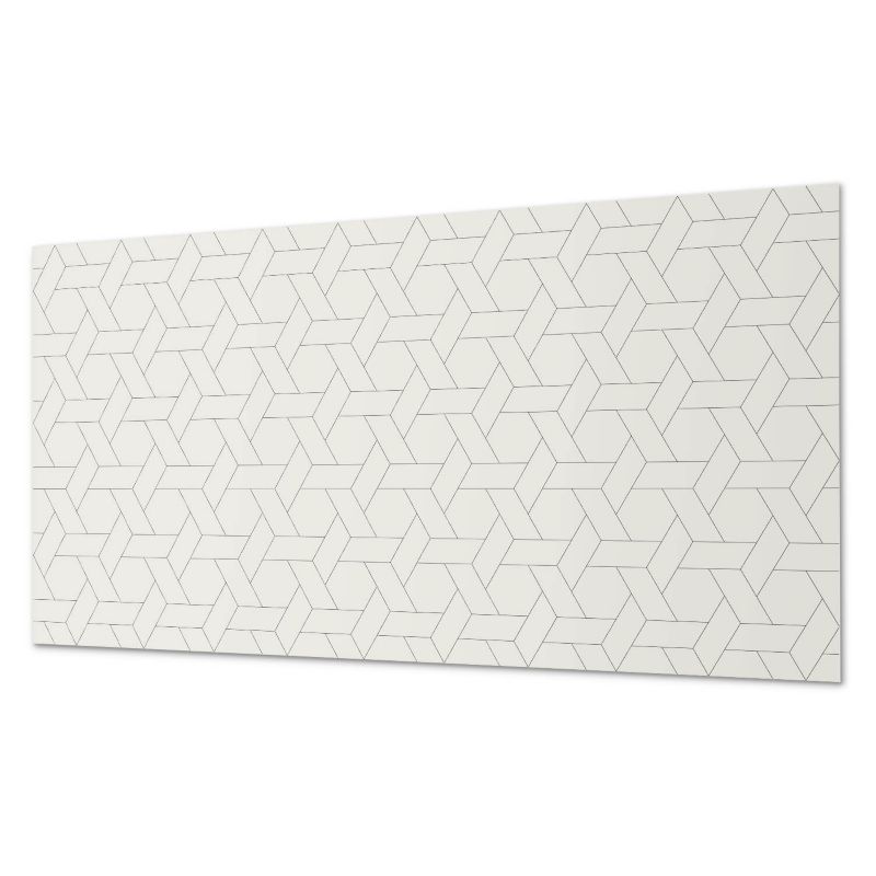 Winylowy Panel Z Grafiką ArtPrintCave 120x60 cm Geometryczny wzór heksagonalny 1 szt.