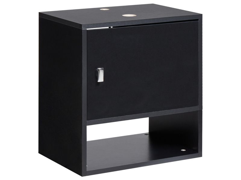Wisząca szafka pod umywalkę Limeria 45 cm Czarny 1 szt.