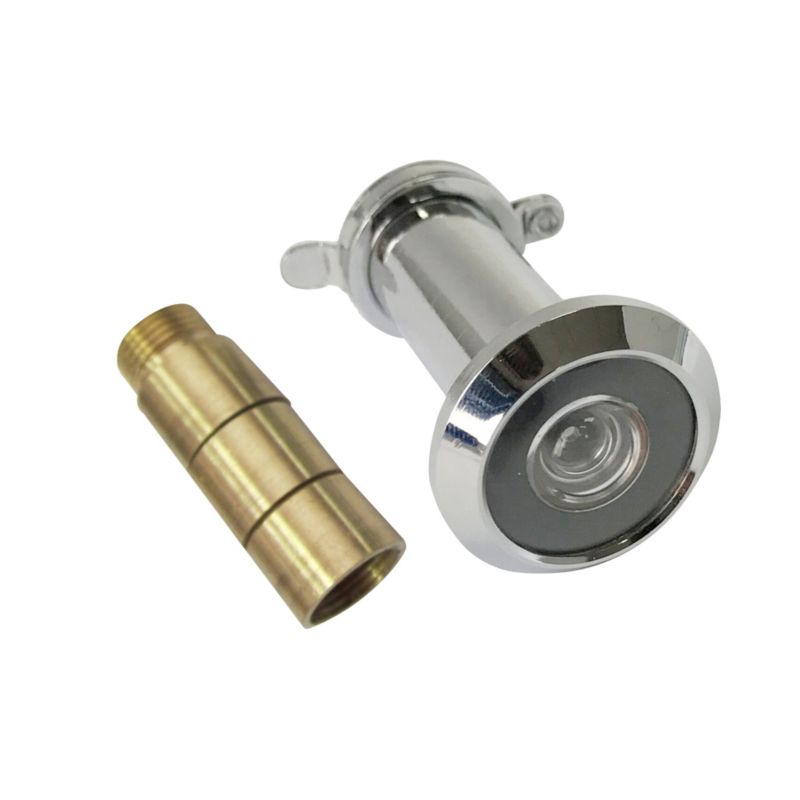 Wizjer regulowany Smith & Locke chrom 14 mm 200°