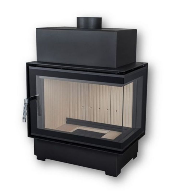 Wkład kominkowy Nordflam ROTEN SZYBA PRAWA 10 kW 1 szt.