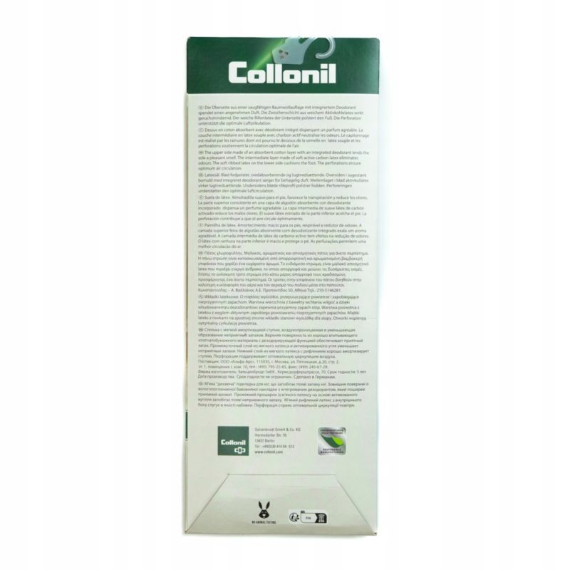 Wkładka Collonil robocza soft latex antybakteryjna zapachowa r. 39 1 par.