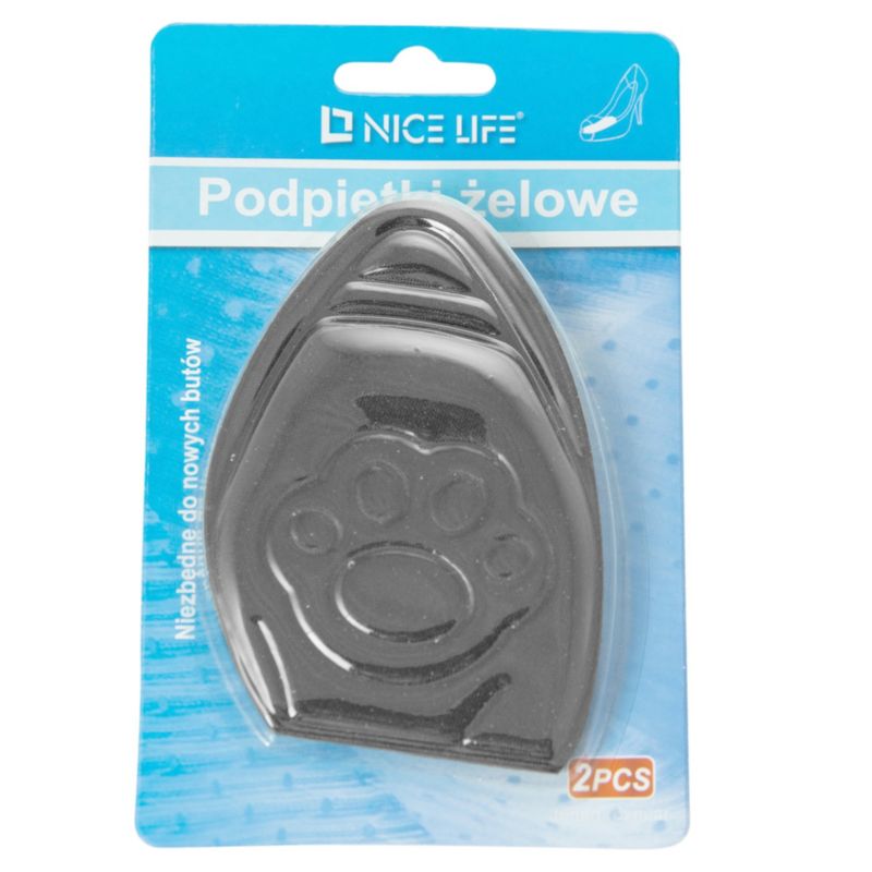 Wkładki EDANTI Do Butów Poduszka Pod Palce Materiałowe Miękkie Spiczaste Szare 1 szt.